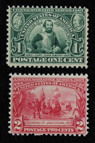 CKStamps: US Stamps Collection Scott#328 329 1c 2c Mint NH OG