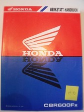 HONDA CBR600 Fx Werkstatt-Handbuch Reparaturanleitung + Schaltplan Bj.99