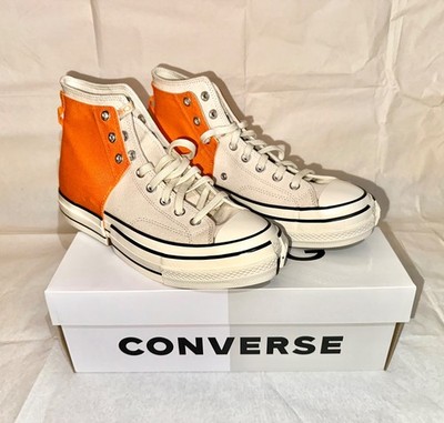 Size 9.5 - Feng Chen Wang x Converse Chuck 70 2-in-1 High Persimmon Ivory