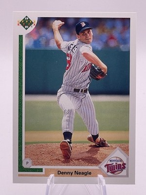 1991 Upper Deck Final Edition #34F - Denny Neagle - Minnesota Twins Rookie NM