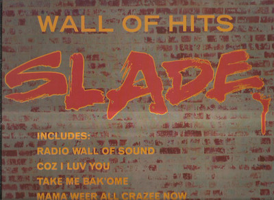 SLADE wall of hits VINYL LP RECORD POLYDOR 511 812 1 uk 1991 rare
