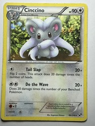 Cinccino 89/114 Black & White Rare