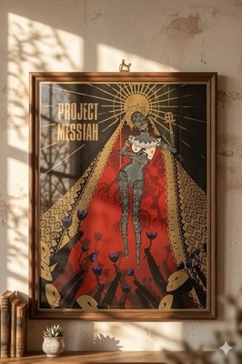 HOt Limited Run GOLD Project Messiah Poster 18x 24