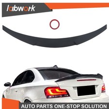 FOR BMW 1 Series Coupe 1M E82 Gloss Black Rear Boot Lip Spoiler Wing 2007-13 UK