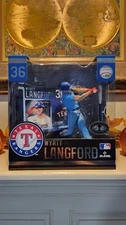 Wyatt Langford Texas Rangers 2025 MLB Mcfarlane Legacy Series Chase...