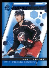 2022-23 SP Authentic Limited Blue Marcus Bjork 085/399 Columbus Blue Jackets