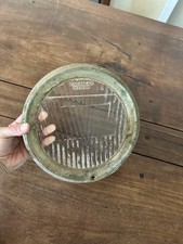 Vintage Parabeam Headlamp 8x7 16 With Bezel Made In Usa