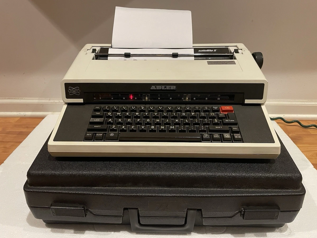 Adler Electric Typewriter In Collectible Typewriters for sale | eBay