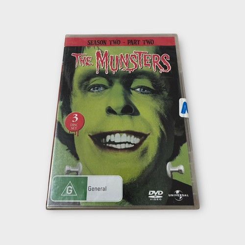 The Munsters Season Two Part Two Fred Gwynne Yvonne Decarlo Region 4 Sealed - Picture 1 of 5
