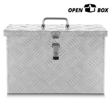Open-box16 W Waterproof Aluminum Pickup Trailer Tool Box W Fixed Top Handle Open-box16 W Waterproof Aluminum Pickup Trailer Tool Box W Fixed Top Handle