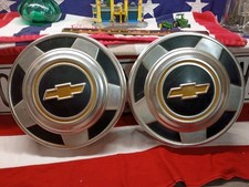 1973-87 Chevrolet 12 Ton Truck Dog Dish 10 12 Hubcaps C10 Truck Pair Of 2 1973-87 Chevrolet 12 Ton Truck Dog Dish 10 12 Hubcaps C10 Truck Pair Of 2