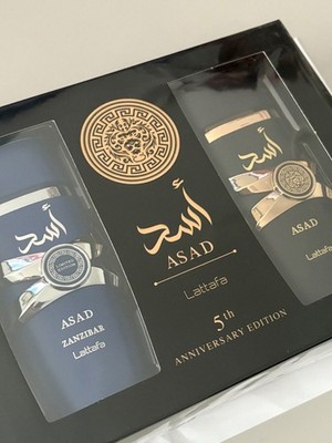 Asad Lattafa Pack 5th Anniversary Edition: Asad + Asad Zanzibar