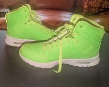 Zumba Air Boss High Top Dance Sneaker-Green-Size 10-EUC