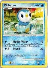 Piplup 85/127 Common Platinum Pokemon Heavily Played on eBay