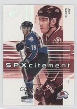 2002-03 SPx Joe Sakic #83 HOF 0a4