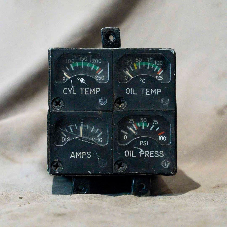 Beechcraft Engine Cluster P/N 36-380044-1 - Image 2 of 4