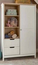 Mamas and Papas White Small Wardrobe