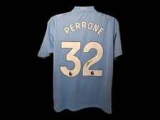 Maximo Perrone Official Manchester City 23/24 Signed Football Shirt COA*
