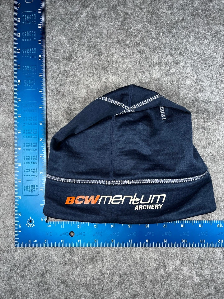 Illinois Fighting Illini Beanie Toque Adult One Size Blue Knit Poly Blend - Image 4 of 4