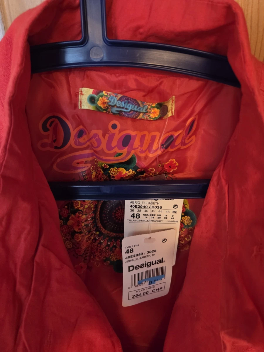 Desigual Mantel Größe 48