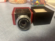 Vintage Bausch And Lomb Macro Tessa’s E.F. 72mm Lens In The Box
