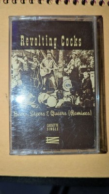 Revolting Cocks Beers Steers And Queers (Remixes) Cassette 1991 Wax Trax!