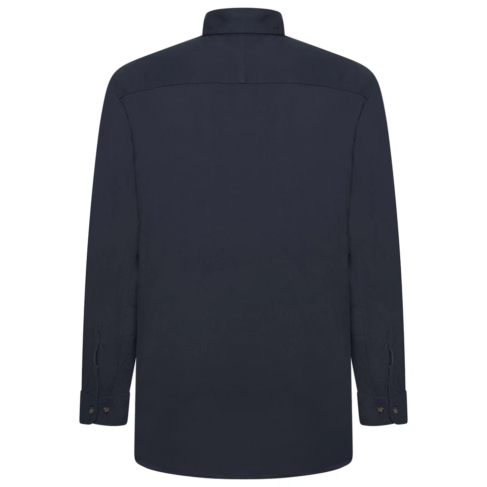 New Mens Wrangler Riggs Shirt 100 Cotton Twill Workwear Top Button Pocket Casual - Image 3 of 4