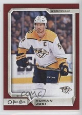 2018-19 O-Pee-Chee Red Blank Back Roman Josi #91 0c3