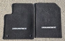 Oem 2011-2018 Dodge Journey Black Driver And Passenger Floor Mats Euc 1bg261x9af