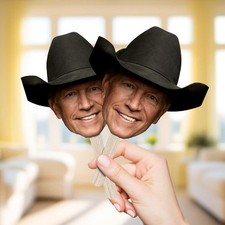George Strait Big Head Cutout, Funny Party Pr...