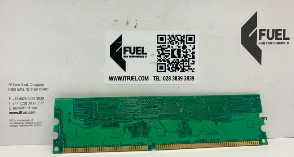 Elixir  512MB  DDR ram memory module  PC-3200 -   M2U51264DS88B1G-5T - Image 3 of 3