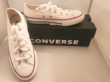 Converse All star Chuck Taylor Low Top Optical White, 1.5 Kid's size