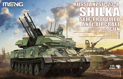 ZSU-23-4 Shilka Self-Propelled Anti-Aircraft Gun / 1:35 - Meng Model TS023
