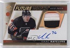 2022 SP Authentic Future Watch 41/100 Isaac Ratcliffe #FWAP-IR Patch Auto 0n9u