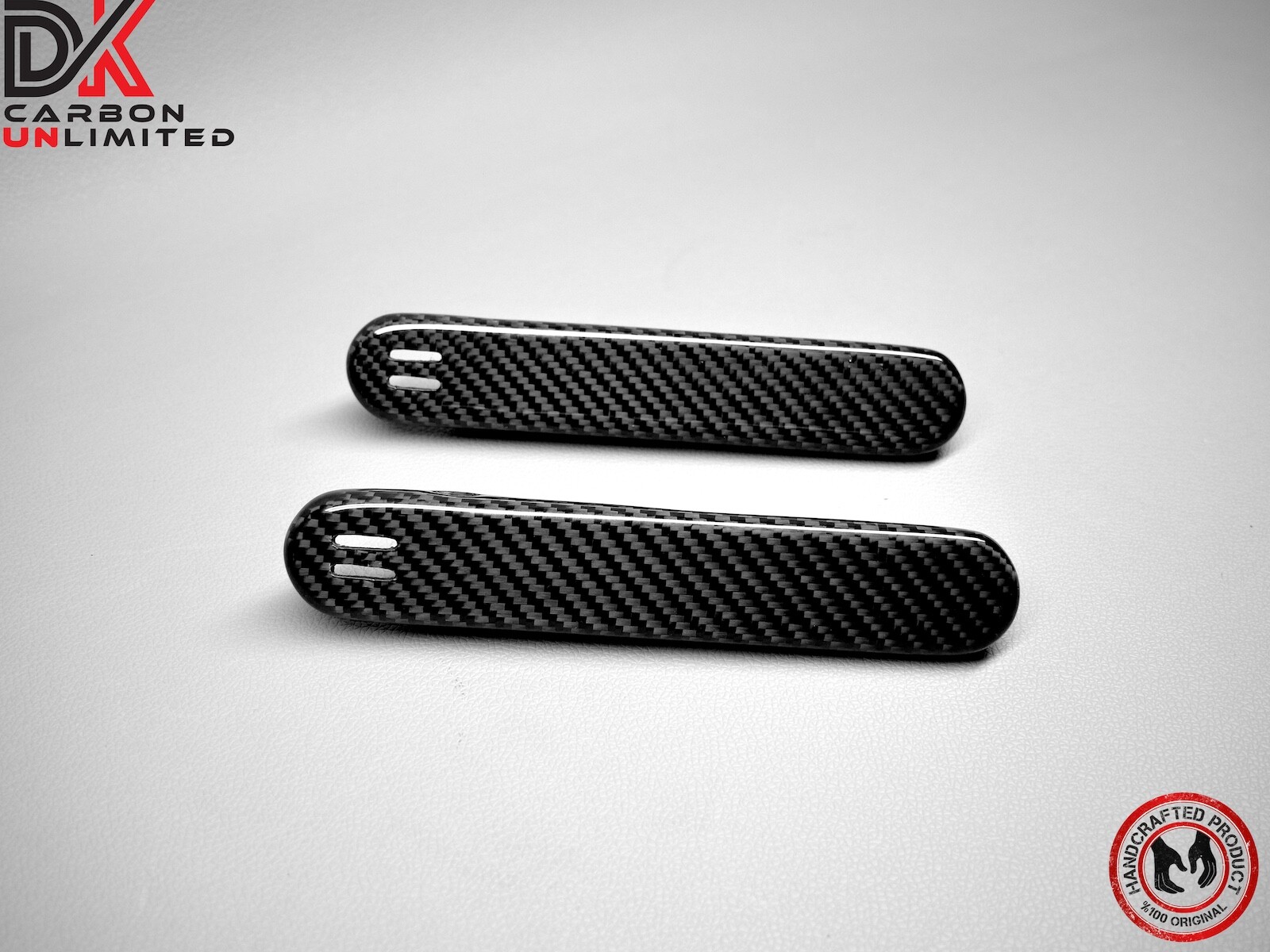 Aston Martin DB12 New Vantage 2025 Gloss Carbon Exterior Door Handles Blades