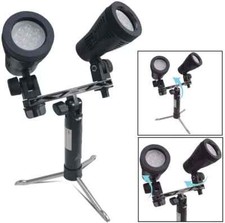 Table Top Mini LED Light with Double Head Lights and Legs for Photo Studio Setup