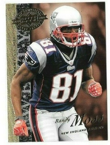 RANDY MOSS 2008 UPPER DECK GOLD 20TH ANNIVERSARY CARD NEW ENGLAND PATRIOTS - 第 1/2 張圖片