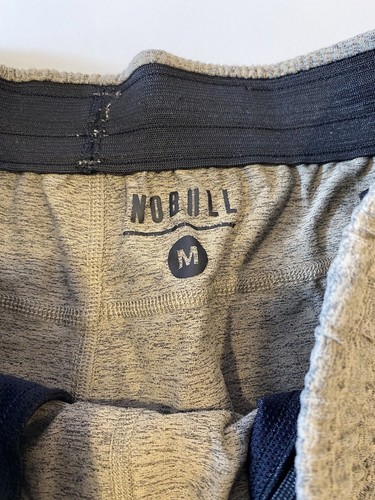 No Bull sportliche leichte 6" Herrenshorts mit Kordelzug Größe Medium grau - Bild 2 von 10