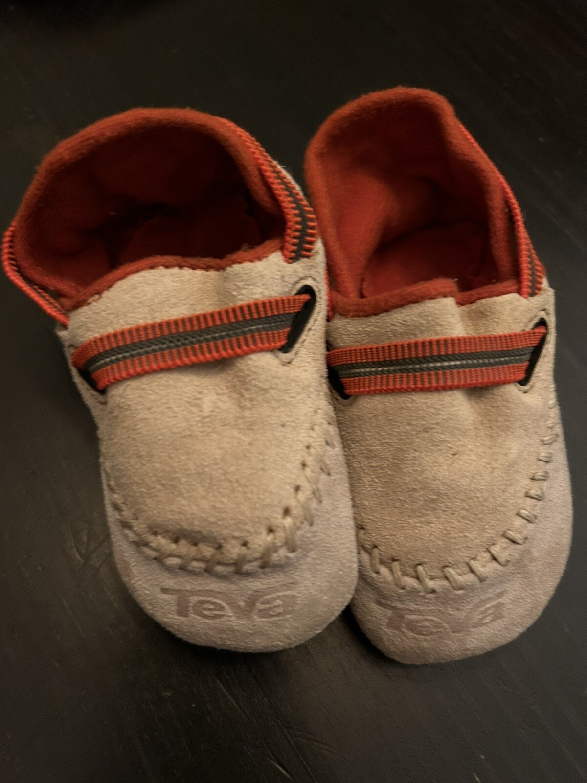 SAOLA Scarpe bambino Teva blu regolabili medie grandi 6 9 12 suola morbida pantofole culla