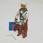 GI Joe COLD FRONT FIGURE A complete original 1990 accessories mic visor gun