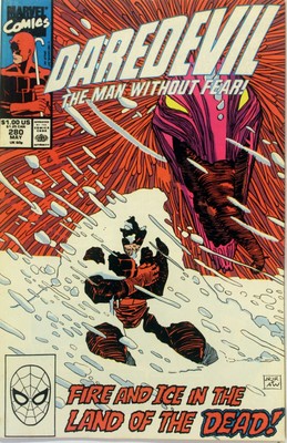 Marvel Comics Daredevil The man without fear! vol. 1 no. 280 May