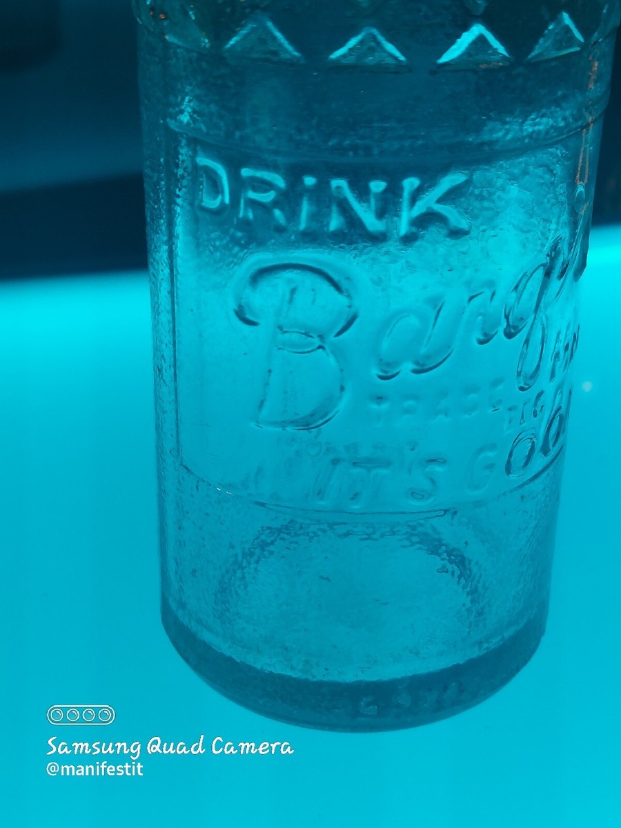 VTG EARLY #47 BARQ'S ROOTBEER BOTTLE CLEAR EMBOSSED DES PAT VTG EARLY #47 BARQ'S ROOTBEER BOTTLE CLEAR EMBOSSED DES PAT