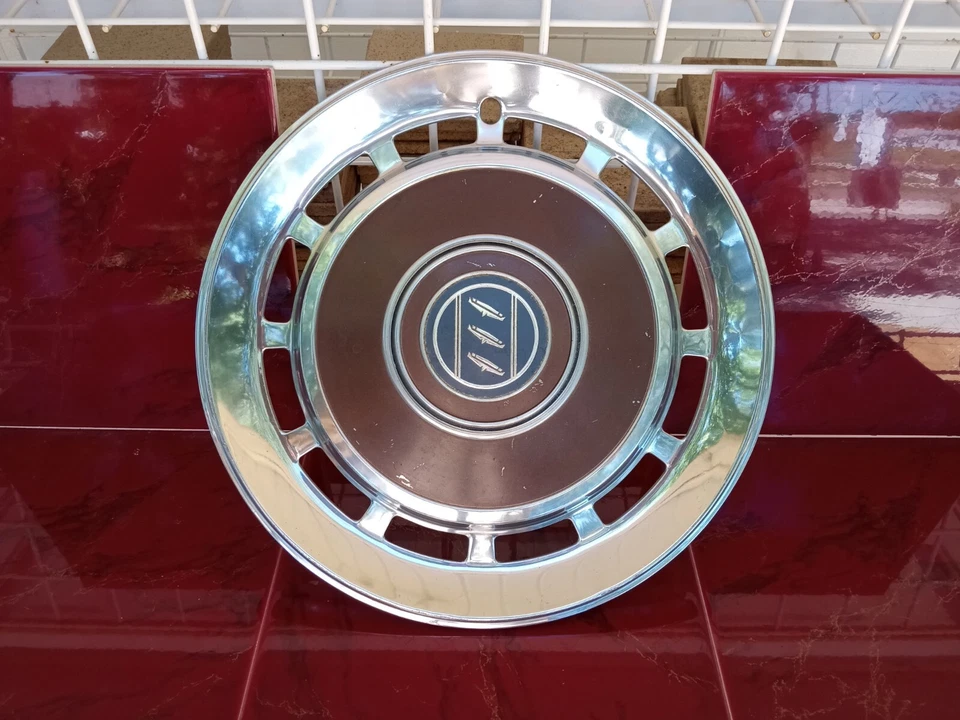 Ford Granada Mercury Monarch 1977-1978 tapacubos 14" (1) cubierta de rueda OEM vintage Foto 3 de 4