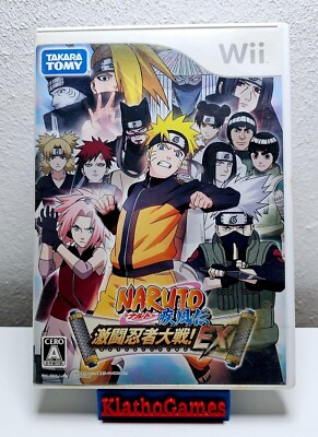Nintendo Wii Naruto: Clash of Ninja Revolution   OVP+Anl.  NTSC-J Japan  B5402