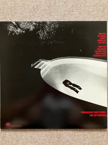 Cozy Powell / Tilt 1981 Jeff Beck Gary Moore / Inner LP JAPAN M 美品 Vinyl Record - Picture 2 of 6