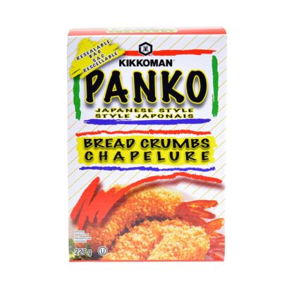 Kikkoman Panko Japanese Style Bread Crumbs Tempura Fried Resealable 227g NEW