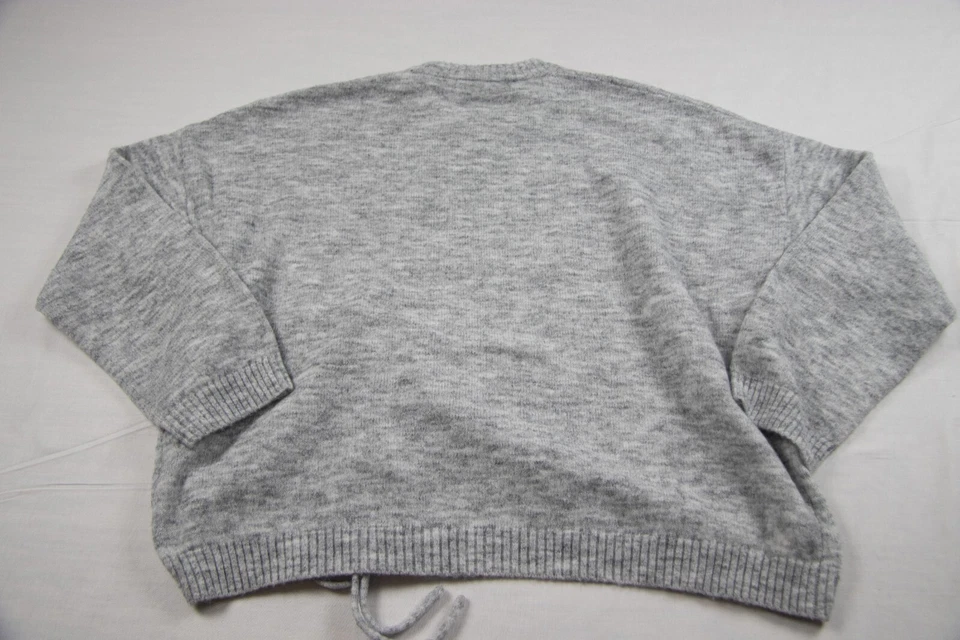 French Connection Grey Kezia Wool Blend Jumper Pullover Sweater Top Womens Sz M - Imagem 2 de 4