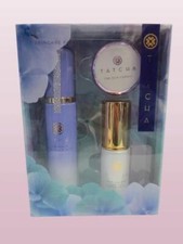 TATCHA SKINCARE FOR MAKEUP LOVERS SET - SKIN MIST, CLEANSING OIL, SILK CANVAS