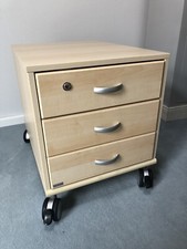 Rollcontainer MAXI - 3 Schubladen - Birke