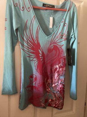 new ed hardy sweater top